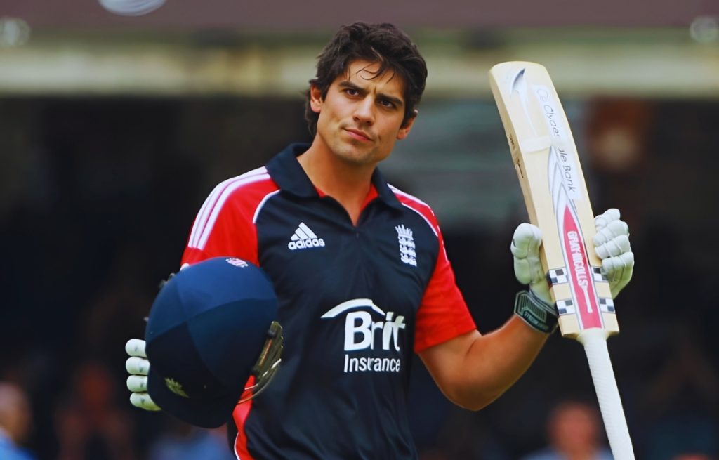 sir alastair cook 137 run at शेख जायद स्टेडियम