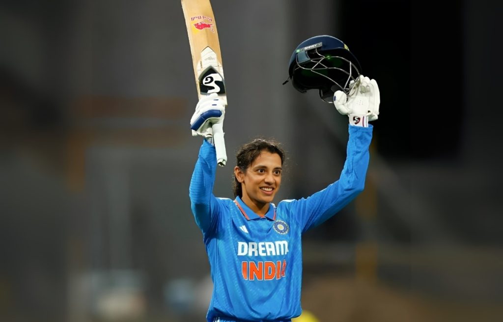 smriti mandhana 105 vs nz