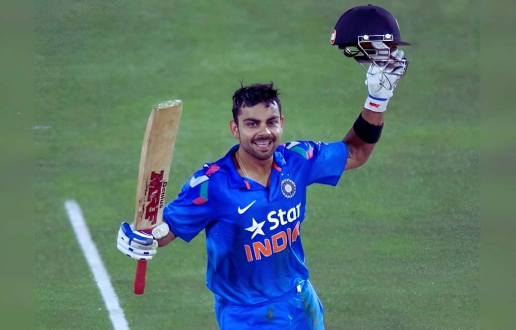 virat kohli 136 run at खान साहेब उस्मान