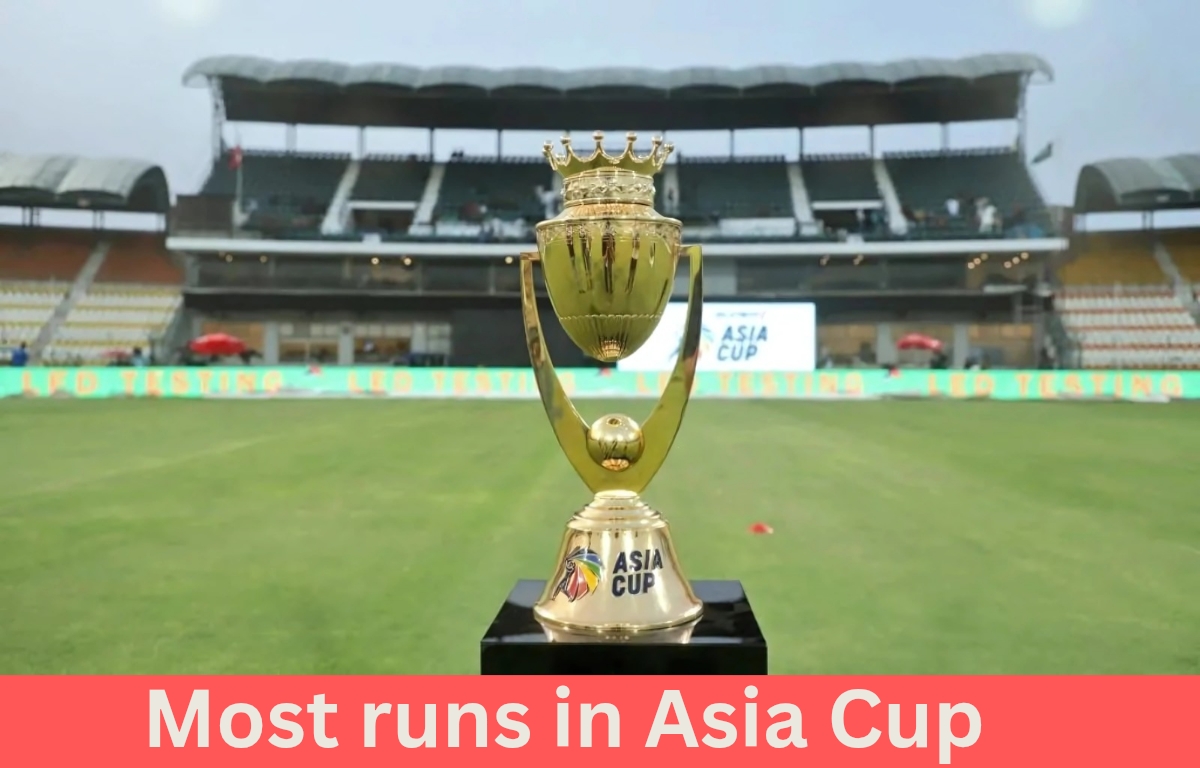 एशिया कप के T20 फॉर्मेट में सबसे ज्यादा रन बनाने वाले बल्लेबाज