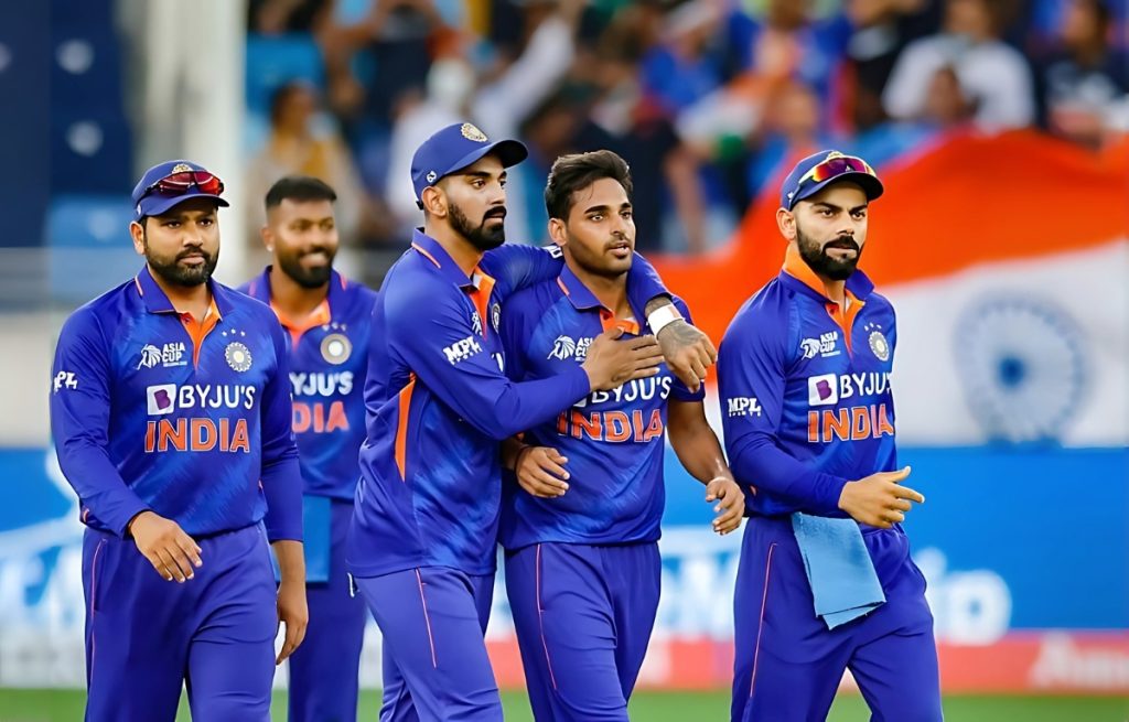 Indian team in asia cup