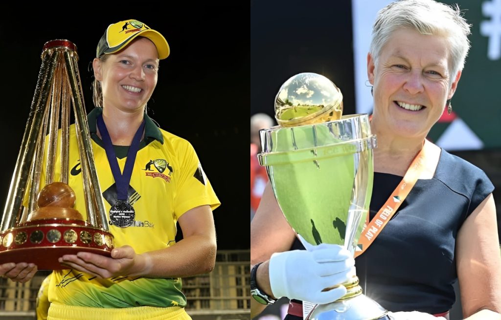 Karen Rolton and debbie hockley