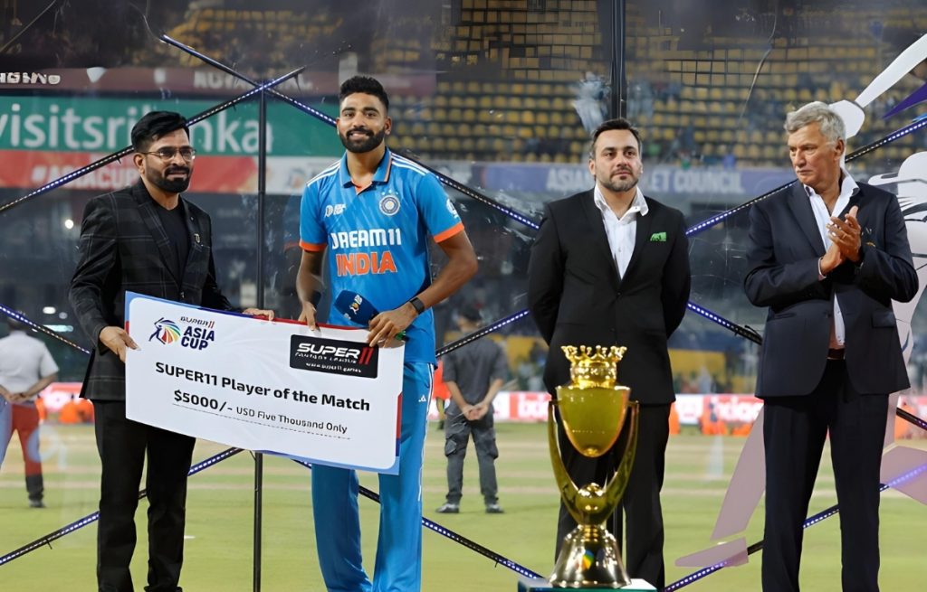 Player of the match