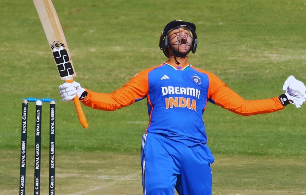 abhishek sharma t20i century