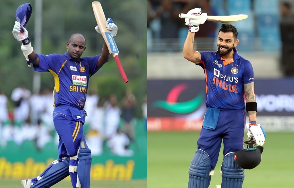 sanath jayasuriya and virat kohli