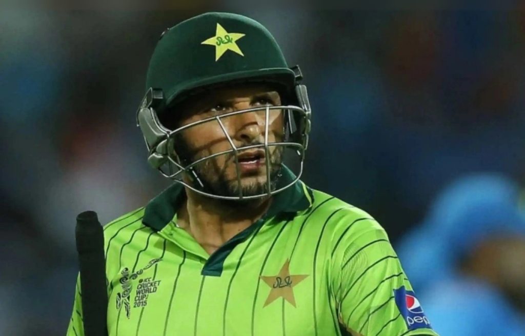 shahid afridi पाकिस्तान टी20 0 आउट