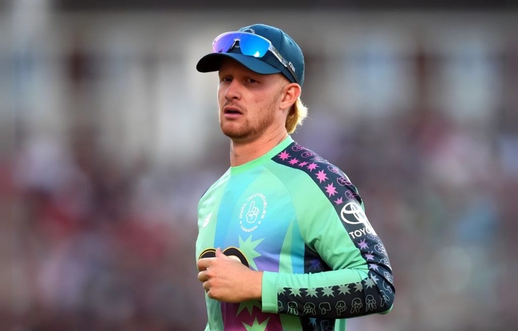 द हंड्रेड MVP winner जॉर्डन कोक्स ओवल इनविंसिबल्स