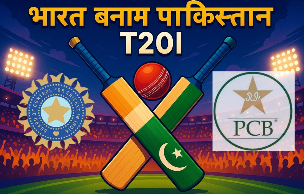 भारत बनाम पाकिस्तान T20I: जीत, हार के रिकॉर्ड और सभी मैचों के परिणाम