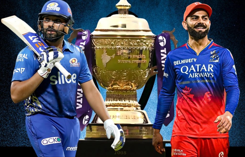 रोहित कोहली आईपीएल तुलना - thumbnail