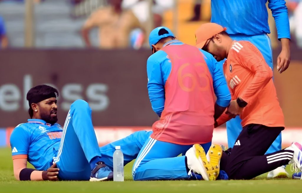 hardik pandya injury in 2023 cricket worldcup