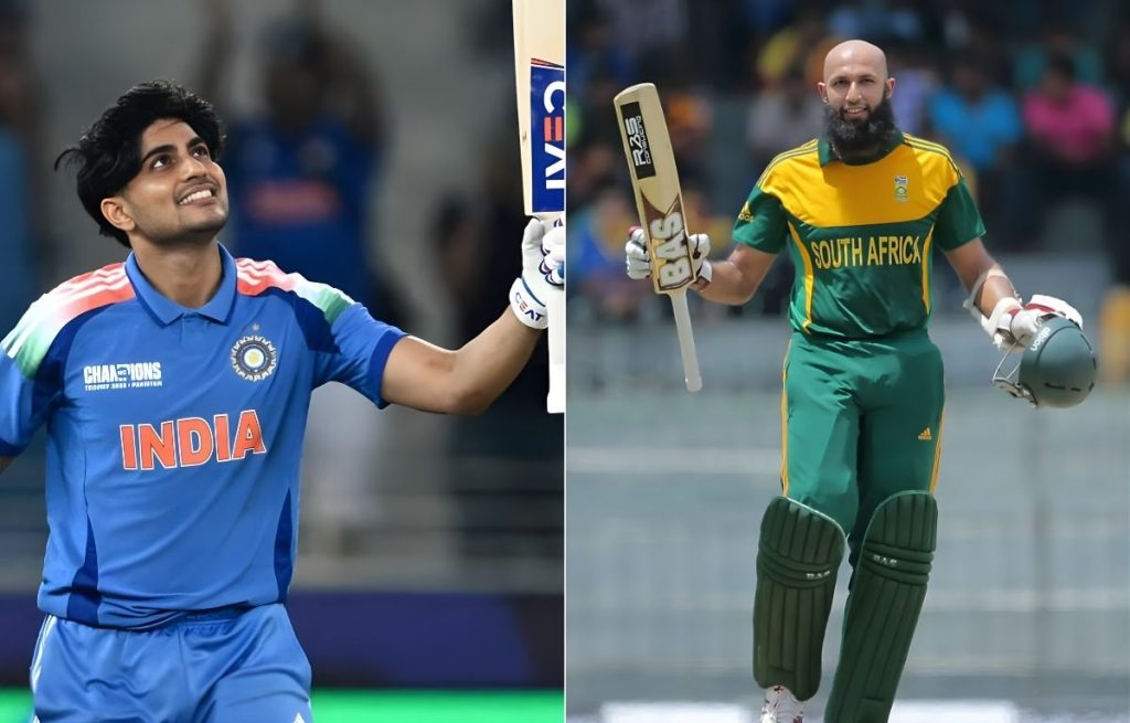shubman gill and hashim amla