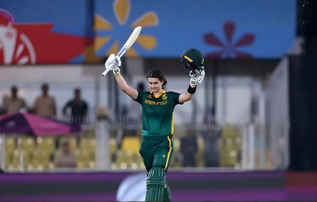 महिला वर्ल्ड कप नॉकआउट स्कोर 169 run by laura