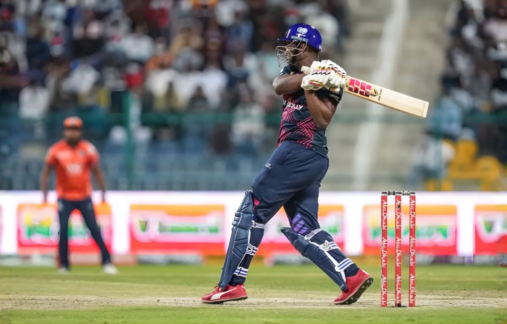 abu dhabi t10 in andre russell 90 run