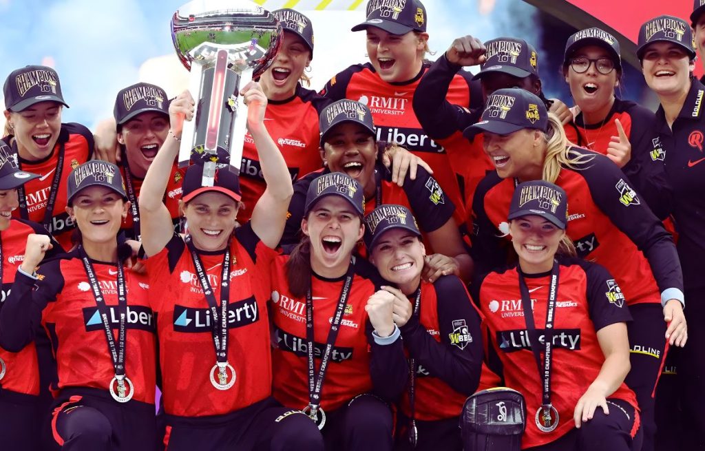 melbourne regneds women champion