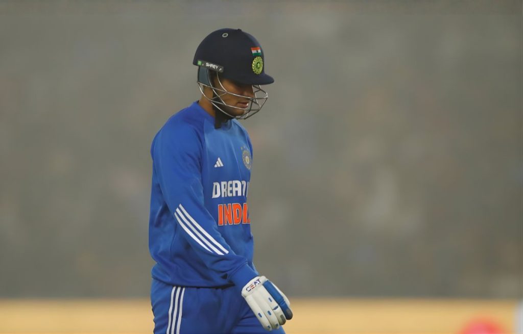 shubman gill in t20i