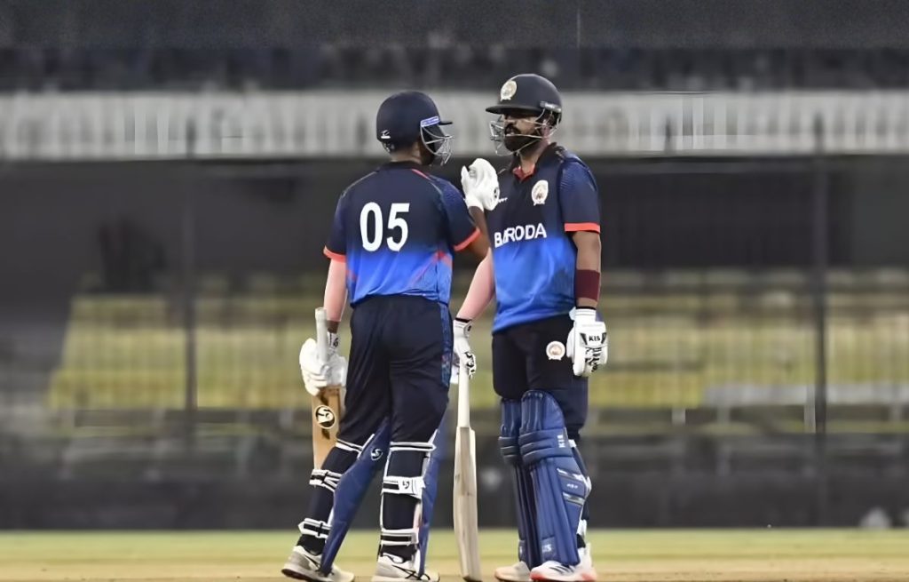 syed mushtaq ali highest team total