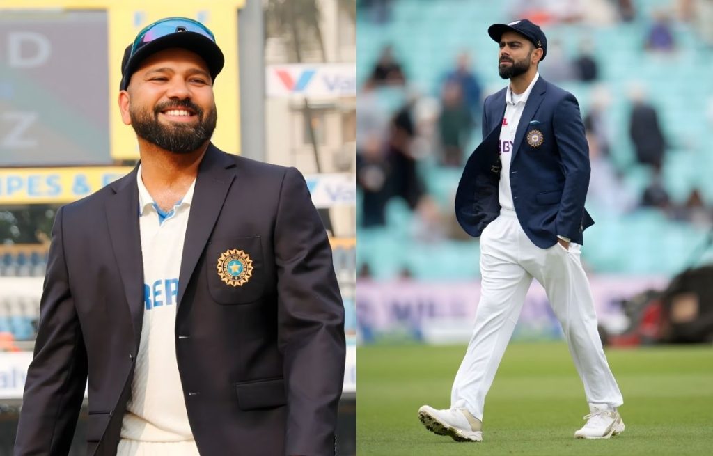 virat kohli and rohit sharma as indian test captain