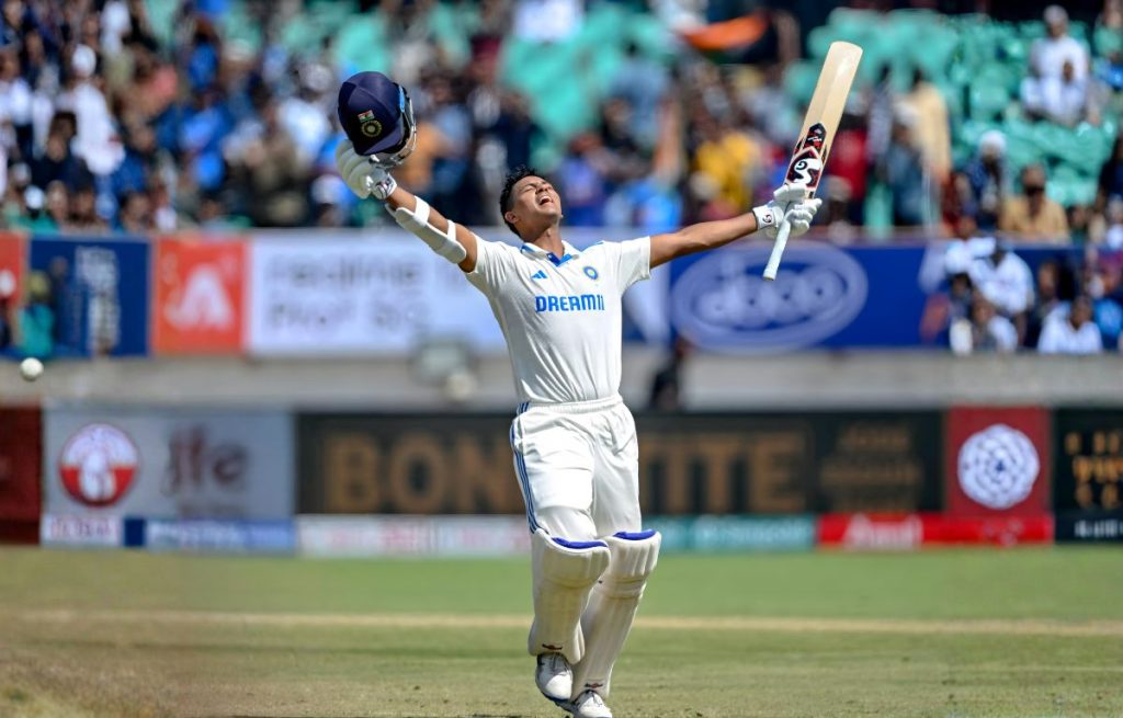 yashvi jaiswal in test