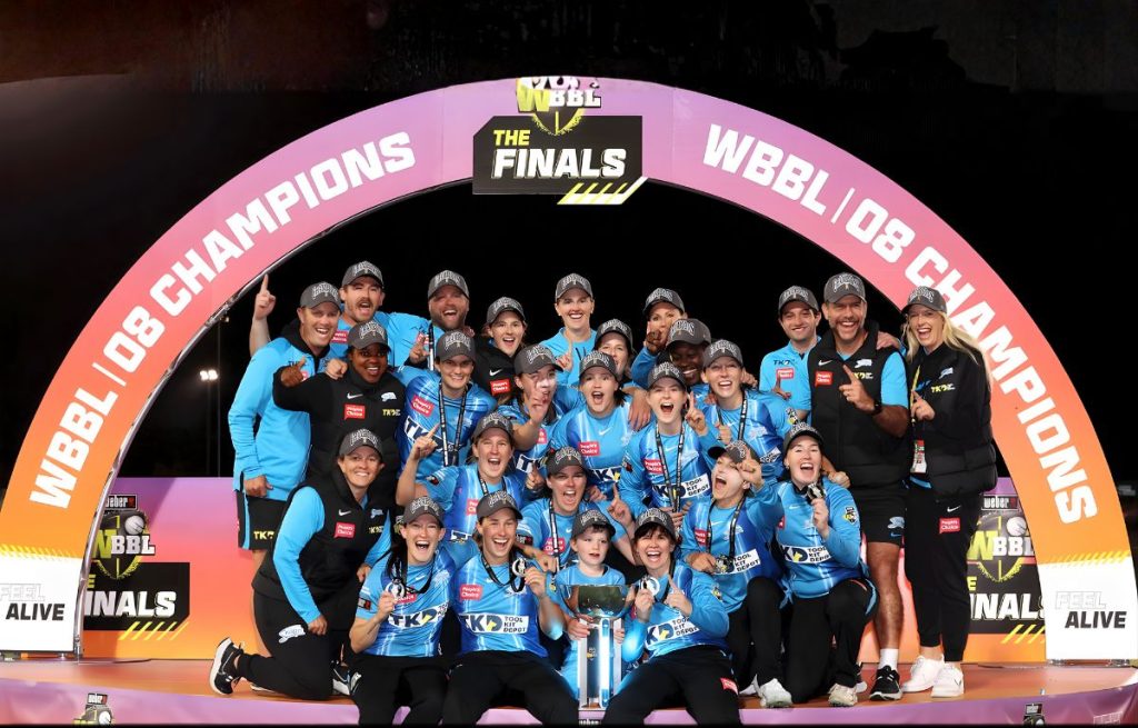 महिला BBL फाइनल winners adelaide strikers