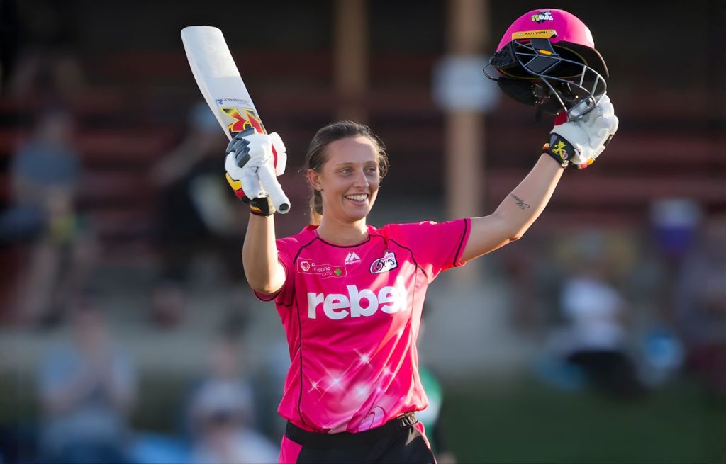 महिला WBBL बड़े टीम टोटल garner 140 run