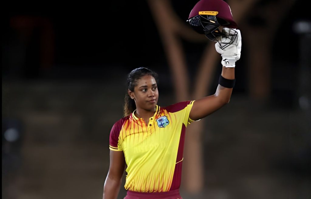 hayley matthews t20i century