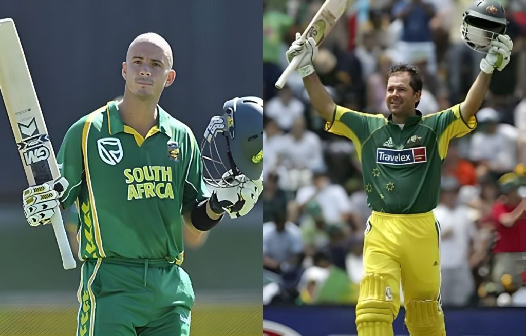 ricky ponting 164 vs herschelle gibbs 175