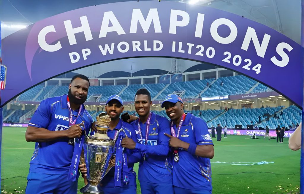 इंटरनेशनल लीग टी20 सभी फाइनल MI emirates champion